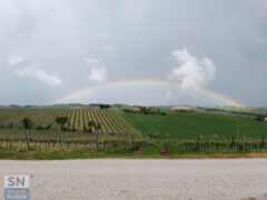 Arcobaleno da Sant'Angelo - Foto Filippo Paolasini