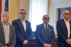 Delegazione di Urzy ricevuta in Comune a Senigallia