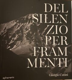 Del silenzio per frammenti - Giorgio Cutini