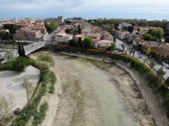 Fiume Misa nel tratto tra i ponti Zavatti e Portone