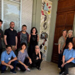 Mosaico presso il Servizio Territoriale Dipendenze Patologiche dell'Ospedale di Senigallia