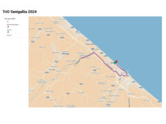 Senigallia Trio 2024 - Percorso di gara di sabato 13 luglio