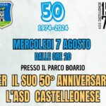 Festa per i 50 anni dalla fondazione della Castelleonese