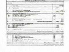 Ponte Vallone - quadro economico