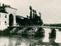 Porta Garibaldi, già Porta dei Cappuccini e Ponte Garibaldi, già Ponte dei Cappuccini nell’anno 1905 
