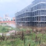Cantiere nuova scuola Marchetti allagato