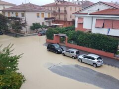 Strade allagate alla Cesanella