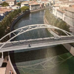 Rendering progettuale nuovo ponte Garibaldi