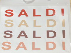 Saldi, svendite, sconti, ribassi