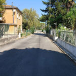 Strada della Passera a Borgo Passera di Senigallia