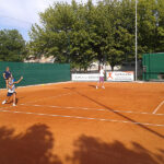 Il campo da tennis del Vivere verde a Senigallia