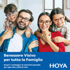 Benessere visivo per la tua famiglia: scopri i vantaggi Hoya da Ottica Casagrande Lorella