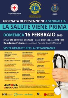 La salute viene prima. Giornata di prevenzione a Senigallia