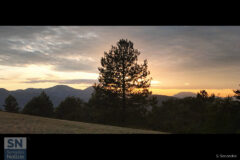 Tramonto ad Arcevia - Foto Simone Secondini