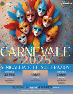 Carnevale 2025 a Senigallia e frazioni