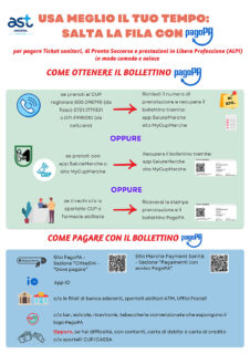 Modalità prenotazione e pagamento in AST Ancona