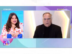 Stefano Sartini intervistato in Grecia da Mega TV