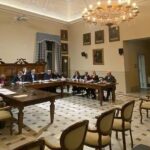 Sala consiliare di Corinaldo