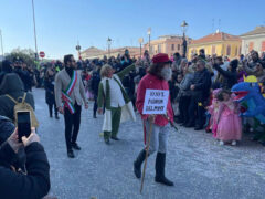 Carnevale 2025 a Senigallia - "Garibaldi" e "Meloni"