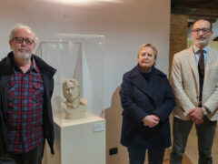 Posizionato busto di Carlo Emanuele Bugatti, opera di Augusto Romolo Schiavoni