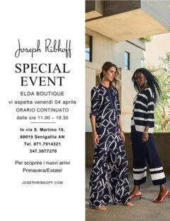 Joseph Ribkoff - Evento speciale da Elda Boutique a Senigallia il 4 aprile 2025