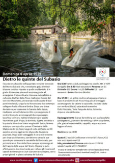 Dietro le quinte del Subasio