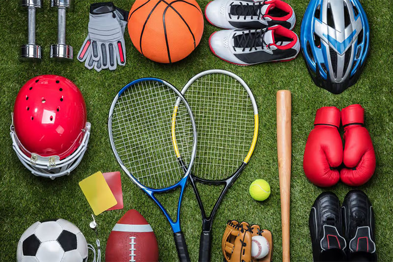 Sport, pratica sportiva, attività sportiva, attrezzi sportivi