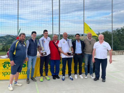 Premiazioni 39° campionato nazionale di rulletto Uisp