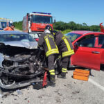 Incidente tra due auto a Ostra Vetere, sull'Arceviese