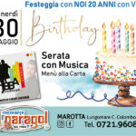 Ristorante El Garagol - Festeggia con noi 30 anni con voi! - Venerdì 30 maggio 2025