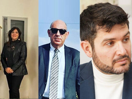 Sandra Amato, Nicola Malerba, Marco Ausili (FDI)