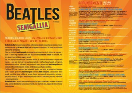 BeatleSenigallia 2025 - Depliant interno programma