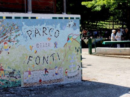 Mosaico al Parco delle Fonti di Corinaldo