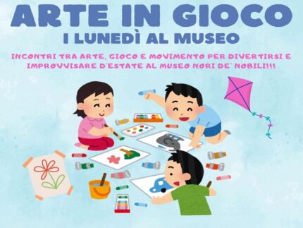 Locandina dell'iniziativa "Arte in gioco"