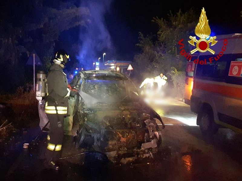 Incidente mortale sulla Strada Corinaldese