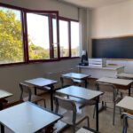 Scuola, aula scolastica di Senigallia