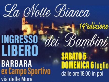 Notte Bianca dei Bambini a Barbara