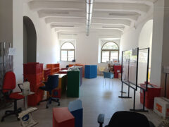Nuovo IAT di Senigallia in allestimento