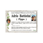 Necrologio Adrio Battistini