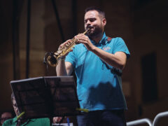 Orchestra di fiati Insieme per gli Altri in Piazza Roma - Foto Simone Luchetti