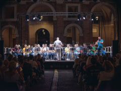 Orchestra di fiati Insieme per gli Altri in Piazza Roma - Foto Simone Luchetti