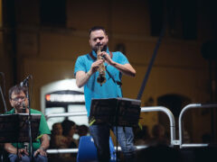 Orchestra di fiati Insieme per gli Altri in Piazza Roma - Foto Simone Luchetti