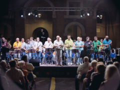 Orchestra di fiati Insieme per gli Altri in Piazza Roma - Foto Simone Luchetti