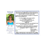Ringraziamento partecipazione Raffaella Balducci