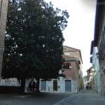 Piazza IV Agosto, a fianco del municipio del Comune di Senigallia