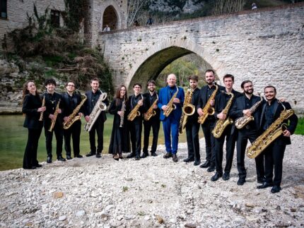 Federico Mondelci e Italian Saxophone Orchestra