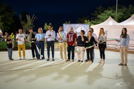 Inaugurazione pista polivalente a Monterado di Trecastelli
