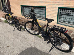 Biciclette elettriche dell'Albergo Bice di Senigallia