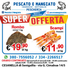 Pescato e Mangiato - Super offerta fino al 14/09/2025
