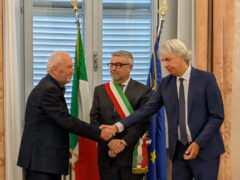 Consegna medaglia d'onore IMI alla memoria di Edoardo Todari